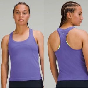 Lululemon Swiftly Tech Racerback Tank Top 2.0 race length, Charged Indigo Purple